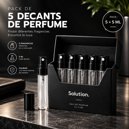 Pack de 5 Decants