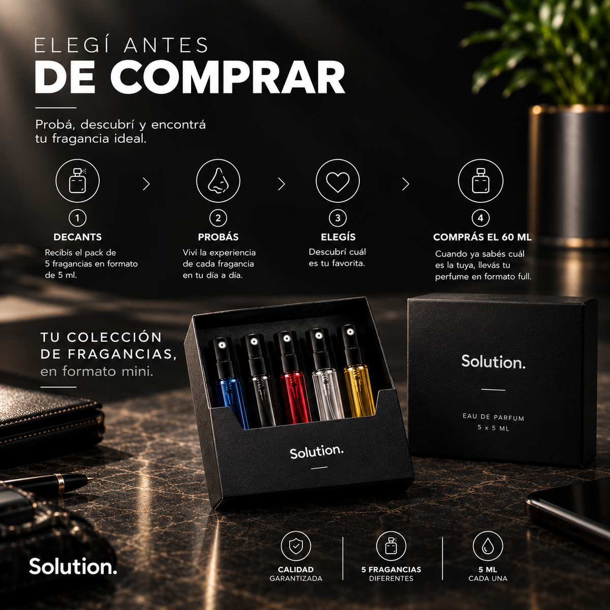 Pack de 5 Decants